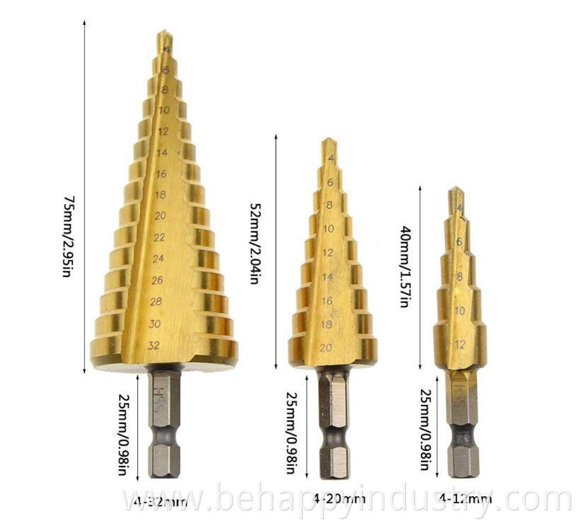 self centring drill bit